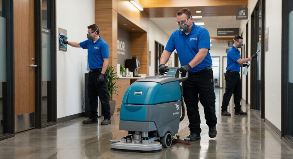 Commercial janitorial cleaning newberg oregon