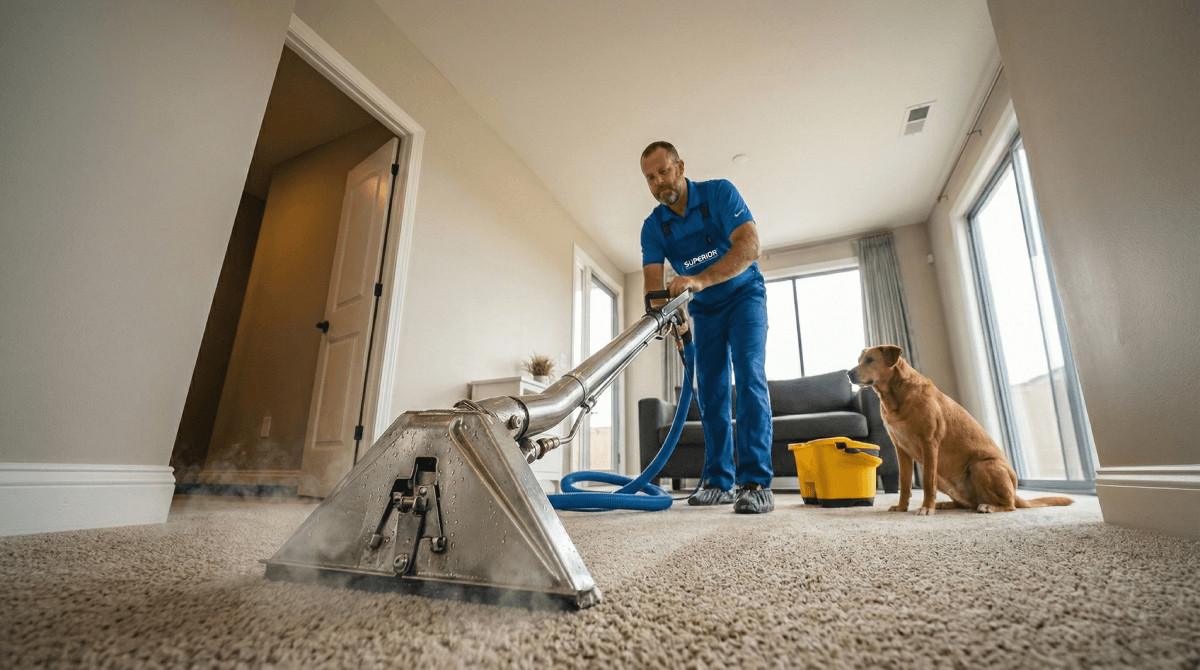 Guía para eliminar manchas y olores de mascotas: soluciones profesionales para los dueños de mascotas de Oregón