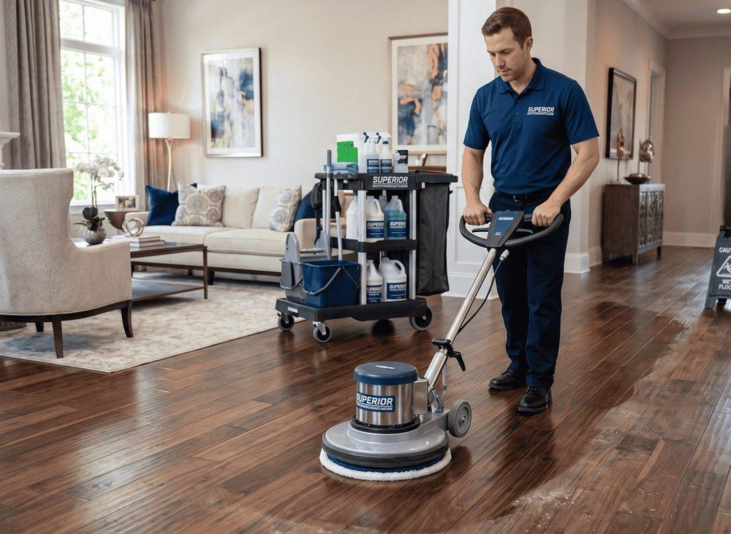 Wood floor cleaning gresham