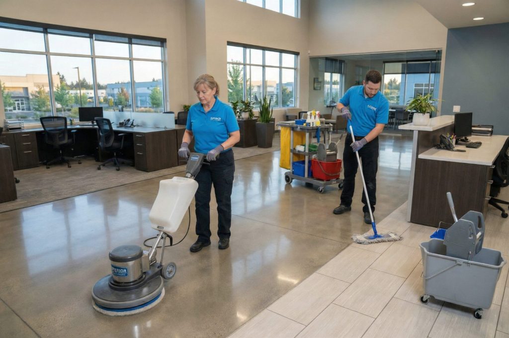 Janitorial commercial cleaning aurora drcarpetclean