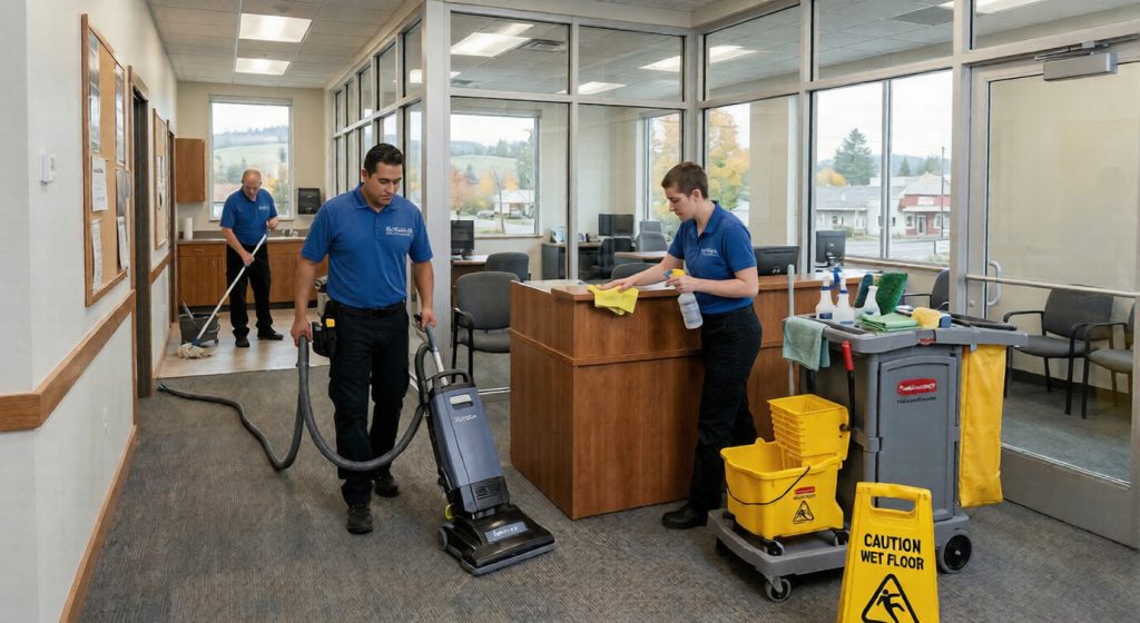 Janitorial commercial cleaning stayton